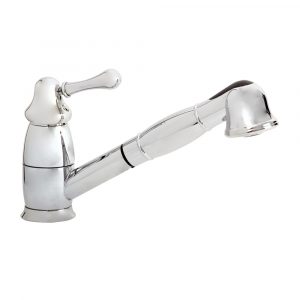Sink mixer with pull-out hand shower