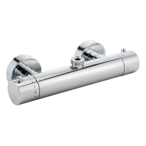 Exposed shower mixer, 3/4, thermostatic