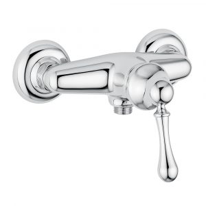 Exposed shower mixer