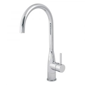 Sink mixer with movable spout