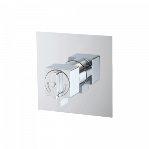 Built-in thermostatic shower mixer