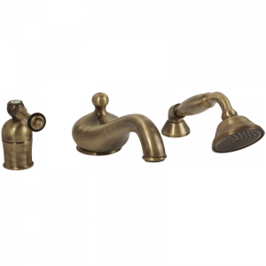 Bathtube set with pull-out handshower