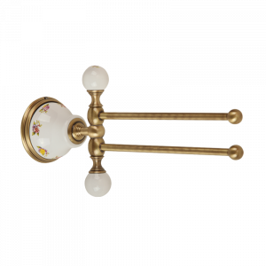 Towel holder with two swivelling arms, L20