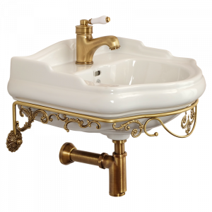 Washbasin console wall hung