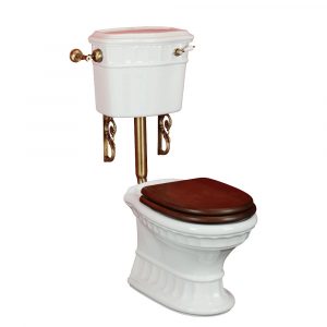 WC low level cistern with lever, Gianeta