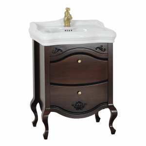 Base per lavabo, lavabo consolle per mobile, L60 cm, Impero