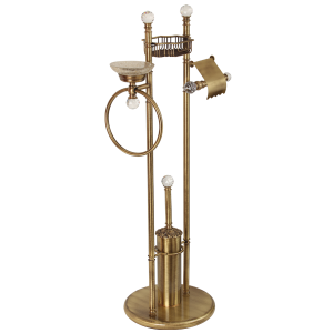 WC and bidet standing set, H100 cm, Cristalia