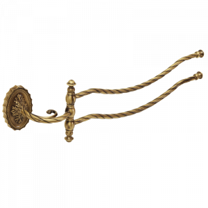 Towel holder with two swivelling arms, L45