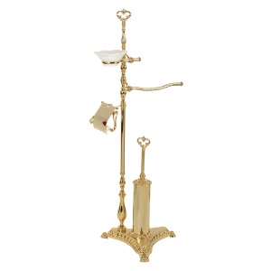 WC and bidet standing set