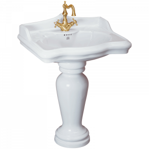 Lavabo 70 su colonna, Impero