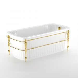 Vasca da bagno Olivia console