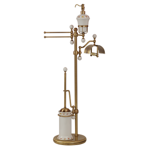 WC and bidet standing set
