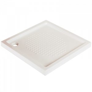 Square shower tray