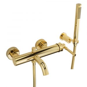 Bath faucet, Hermitage Mini, handle: brass